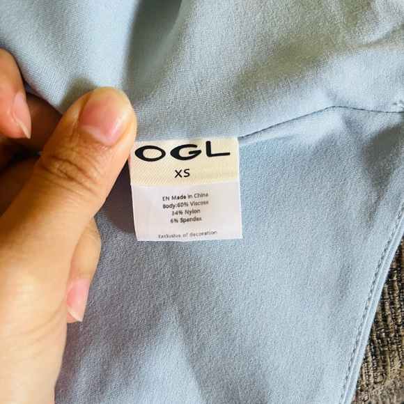 OGL Soft Powder Blue Top - Picture 3 of 4